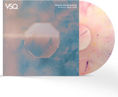 Vitamin String Quartet- VSQ Performs Taylor Swift (Pink/Yellow/Purple Swirl) { VINYL LP }
