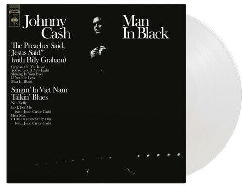 Johnny Cash- Man In Black (Crystal Clear Vinyl) { VINYL LP }