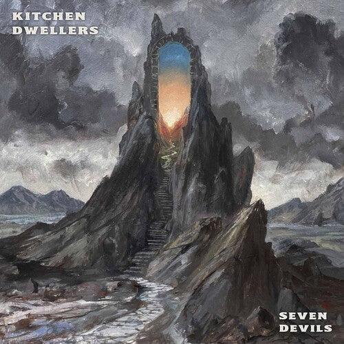 Kitchen Dwellers- Seven Devils - Blue & Orange Galaxy { VINYL LP }
