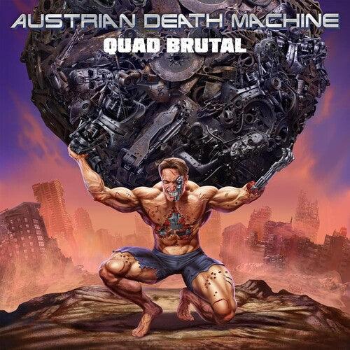 Austrian Death Machine- Quad Brutal (Blue Vinyl) { VINYL LP }