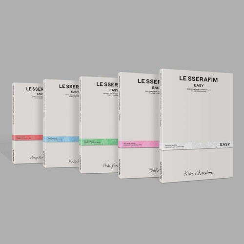 Le Sserafim: 3rd Mini Album 'EASY' (Compact Ver.) - CD