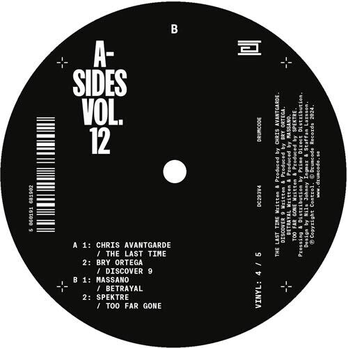 Various Artists: A-Sides Vol. 12: Part 4 (Of 5) (Various Artists) - 12-INCH SINGLE