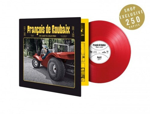 Francois de Roubaix: Du Jazz A L'Electro (Original Soundtrack) - Limited 180-Gram Red Colored Vinyl - VINYL
