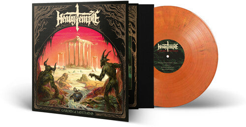 Heavy Temple: Garden of Heathens - Yellow/Red/Black Marble - VINYL