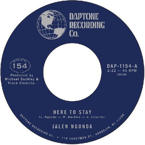 Jalen Ngonda: Here To Stay / If You Don't Want My Love - 7-INCH SINGLE