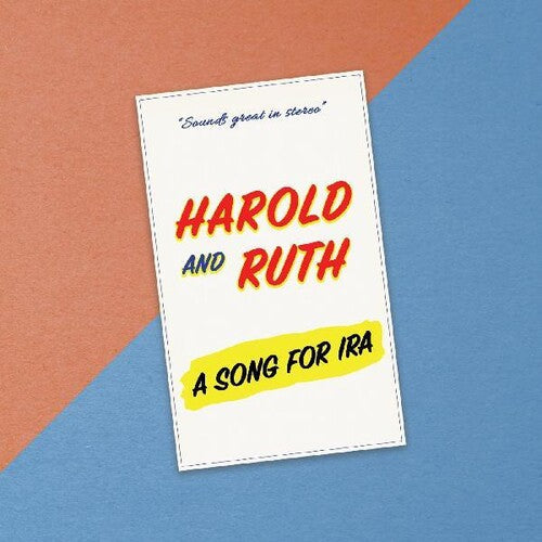 Harold & Ruth: A Song For Ira - Record