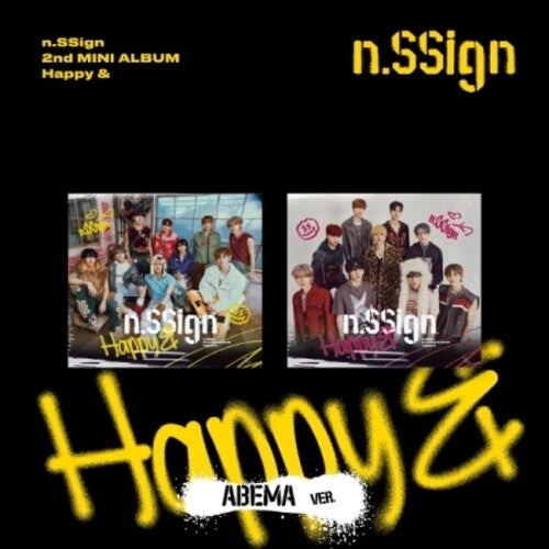 N.Ssign: Happy & - Abema #1 Version - Random Cover - incl. Folded Poster + Photocard - CD