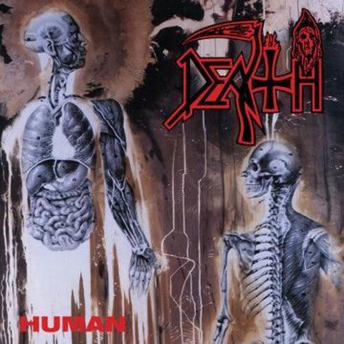 Death- Human (Bone White, Blue Jay and Gold Tri Color Merge with Splatter) { VINYL LP }