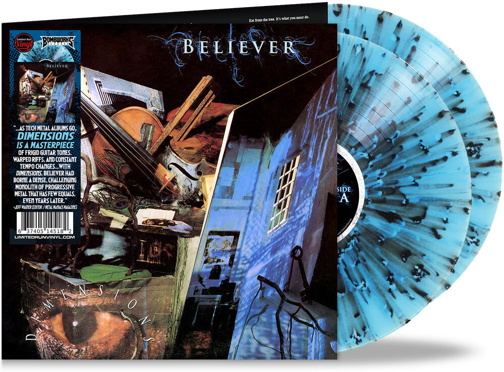 Believer- Dimensions (Blk) (Blue) [Colored Vinyl] (Gate) [Limited Edition] { VINYL LP }
