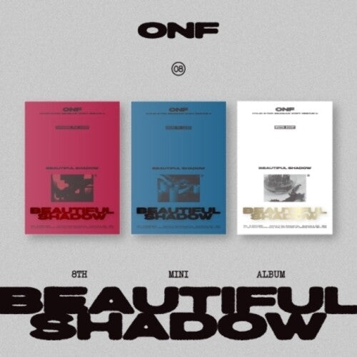 Onf: Beautiful Shadow - Random Cover - incl. 108pg Photobook, Sticker, Polaroid, 2 Photocards + Folded Message Poster - CD