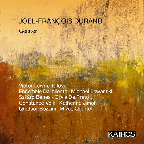 Various Artists: Joel-francois Durand: Geister - Record