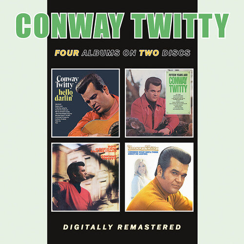 Conway Twitty: Hello Darlin' / Fifteen Years Ago / How Much More Can She Take / I Wonder What She'Ll Think About Me Leaving - Record