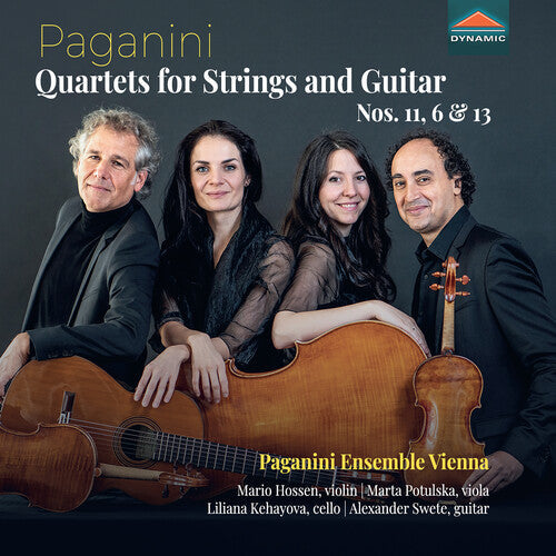 Paganini Ensemble Vienna: Quartets for Strings & Guitar Nos. 11, 6 & 13 - Record
