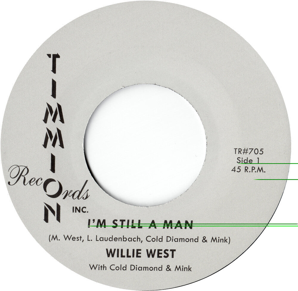 Willie West- I'm Still A Man/I'm Still A Man (Instrumental) { VINYL LP }