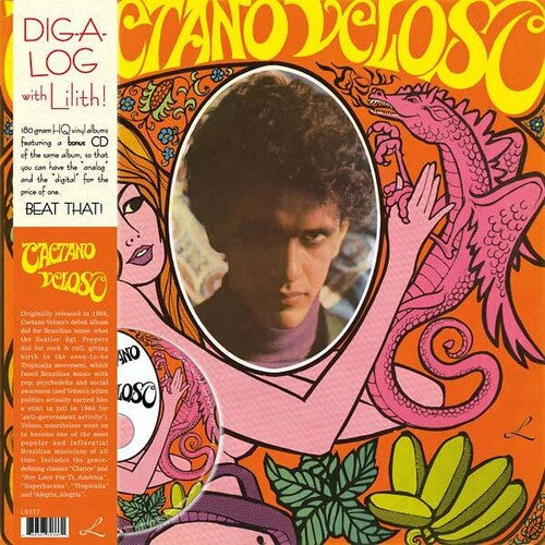Caetano Veloso: Caetano Veloso (Tropicalia) - Opaque Pink Colored Vinyl - VINYL