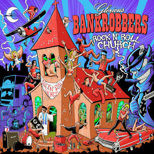 Glorious Bankrobbers: Rock'n'roll Church - CD