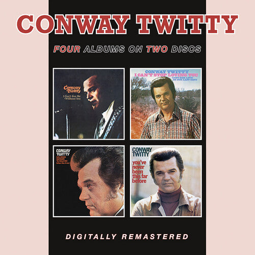 Conway Twitty: I Can't See Me Without You / I Can't Stop Loving You / She Needs Someone To Hold Her / You've Never Been This Far Before - Record