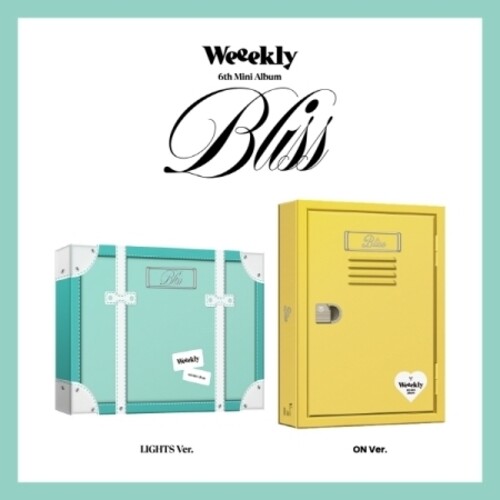 Weeekly: Bliss - Random Cover - 72pg Photobook, Envelope, Sticker, Mini Stand, 2 Photocards, Poster + Photocard Stand - CD