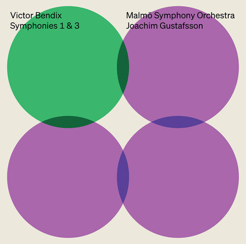 Malmo Symphony Orchestra: Bendix: Symphonies Nos. 1 & 3 - Record
