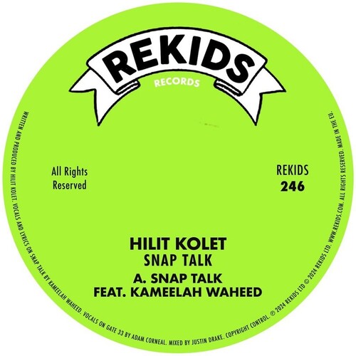 Hilit Kolet: Snap Talk - 12-INCH SINGLE