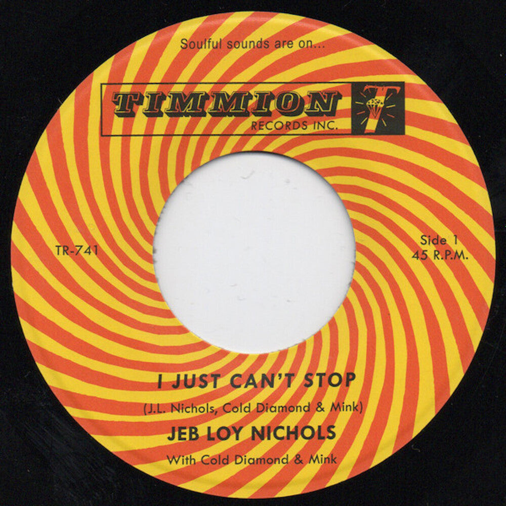 Jeb Nichols  Loy / Cold Diamond & Mink- I Just Can't Stop [Colored Vinyl] (Red) (Can) { VINYL LP }