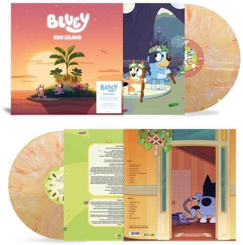 Bluey- Rug Island - Sunset Orange Colored Vinyl { VINYL LP }