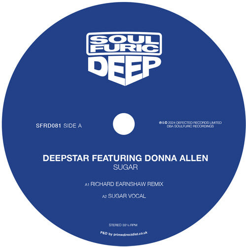 Deepstar: 'Sugar' (Richard Earnshaw Remix) - 12-INCH SINGLE