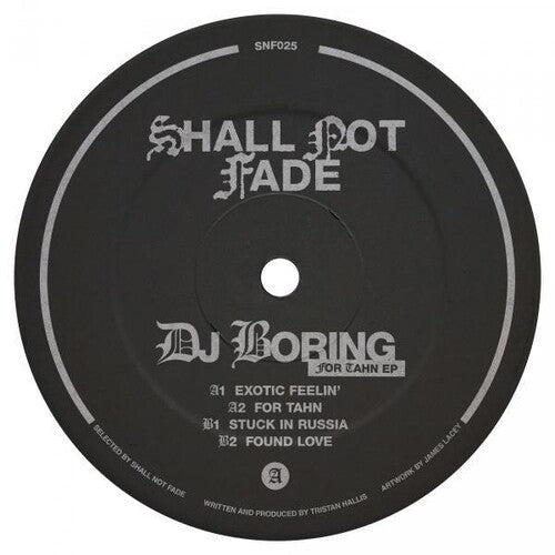 DJ Boring: For Tahn - 12-INCH SINGLE