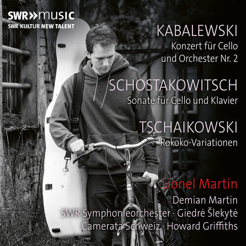 Lionel Martin: Lionel Martin plays Kabalevsky, Shostakovich & Tchaikovsky - Record