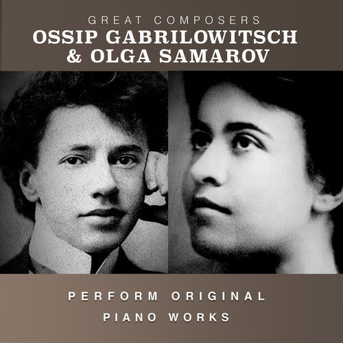 Gabrilowitsch, Ossip / Samarov, Olga: The Condon Collection: Masters of The Piano Roll - Record