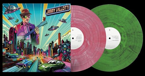 Jimmy Villotti: Jimmy Villotti - Pink & Green Marble Vinyl - VINYL