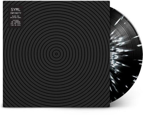 SYML- Infinity - Black Ice with White Splatter { VINYL LP }