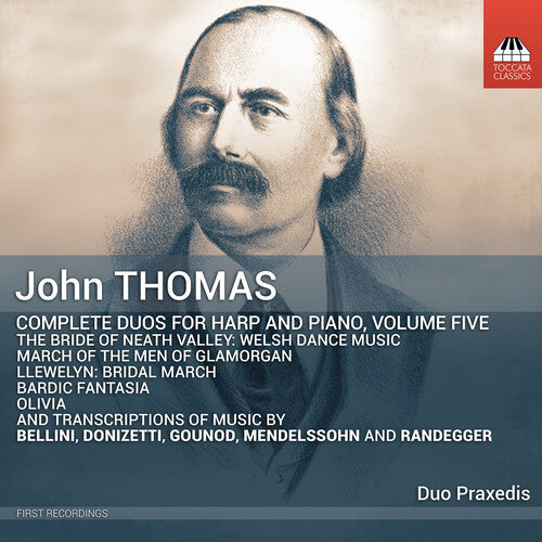 Praxedis Genevieve Hug: Thomas: Complete Duos for Harp & Piano, Vol. 5 - Record