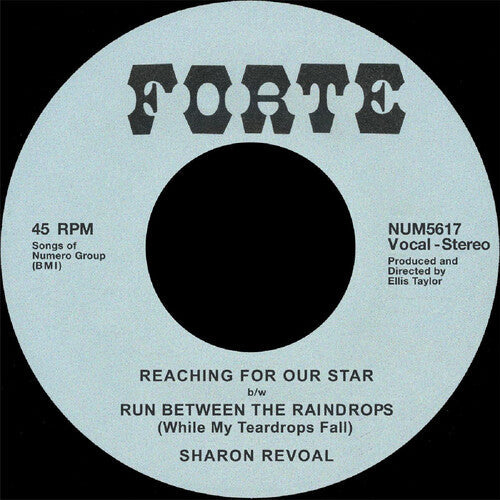 Sharon Revoal: Reaching for Our Star B/W Run Between the Raindrops - Beige - VINYL