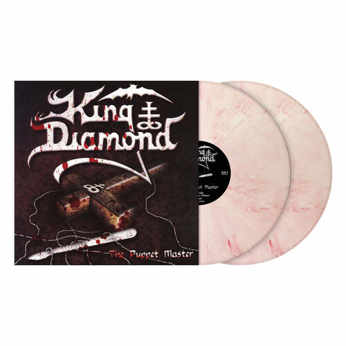 King Diamond- The Puppet Master (Red/White Marble Vinyl) { VINYL LP }