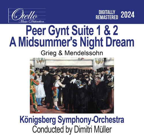 Konigsberg Symphony Orchestra: Peer Gynt Suite 1 & 2 - A Midsummer's Night Dream, Grieg & Mendelssohn - Record