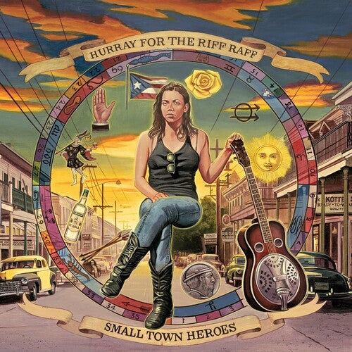 Hurray for the Riff Raff: Small Town Heroes - Pink Acid Wash - VINYL