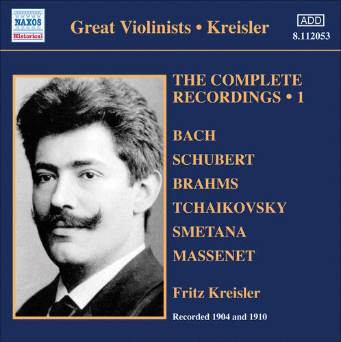 Fritz Kreisler: Integrale Des Enregistrements Vol. 1 - Record