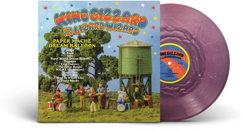 King Gizzard and the Lizard Wizard: Paper Mache Dream Balloon [Pink Seaglass Edition] - VINYL