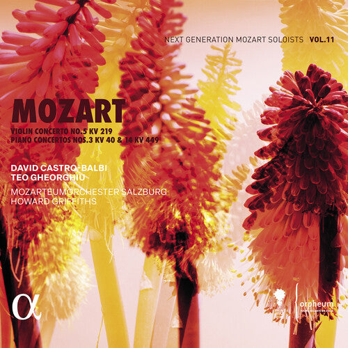 Wolfgang Amadeus Mozart: Mozart: Violin Concerto No. 5, KV 219; Piano Concertos Nos. 3, KV 40 & 14, KV 449 - Record