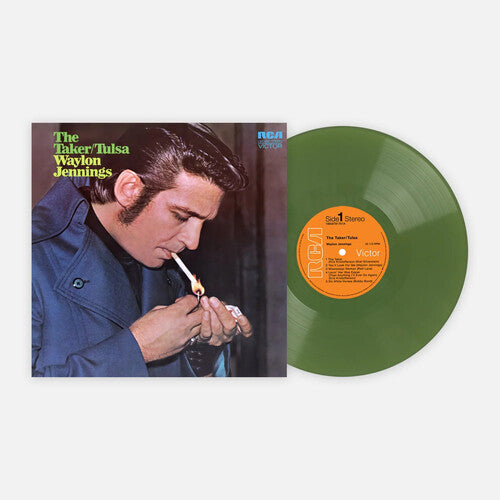 Waylon Jennings: Taker/Tulsa - 180-Gram Green Colored Vinyl - Record