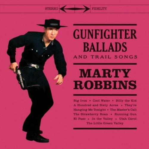 Marty Robbins- Gunfighter Ballads & Trail Songs - Limited 180-Gram Clear Vinyl with Bonus Tracks [Import] { VINYL LP }