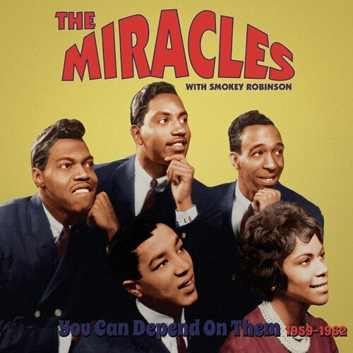 The Miracles: You Can Depend On Them 1959-1962 - 140gm Red & Black Marble Vinyl - VINYL
