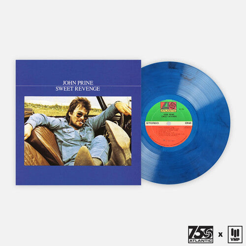 John Prine: Sweet Revenge - 180-Gram Black & Blue Colored Vinyl - Record