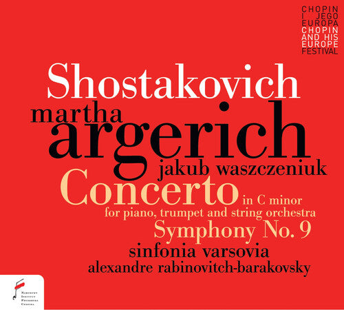 Shostakovich / Argerich, Martha / Waszczeniuka: Shostakovich / Cto for Pno C Minor Op 35 / Sym 9 - Record