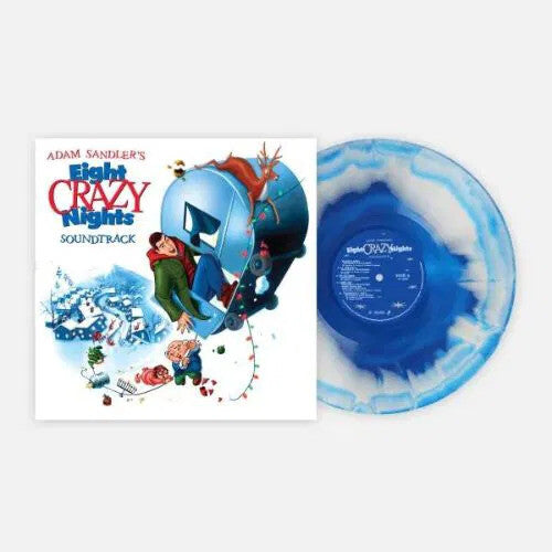 Adam Sandler- Eight Crazy Nights (Original Soundtrack) - Blue in White Colored Vinyl (Import) { VINYL LP }