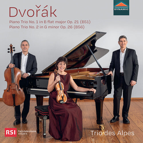 Trio Des Alpes: Dvorak: Piano Trio No. 1 in B flat major, Op. 21 (B51); Piano Trio No. 2 in G minor, Op. 26 (B56) - Record