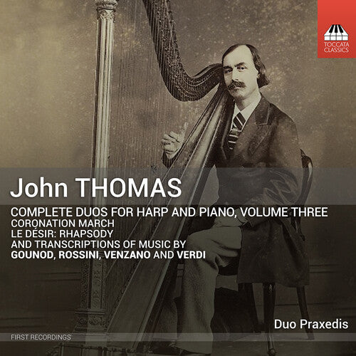 Duo Praxedis: Complete Duos for Harp & Piano Vol. 3 - Record