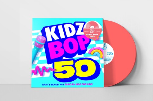 Various- Kidz Bop 50 [Neon Coral LP] { VINYL LP }