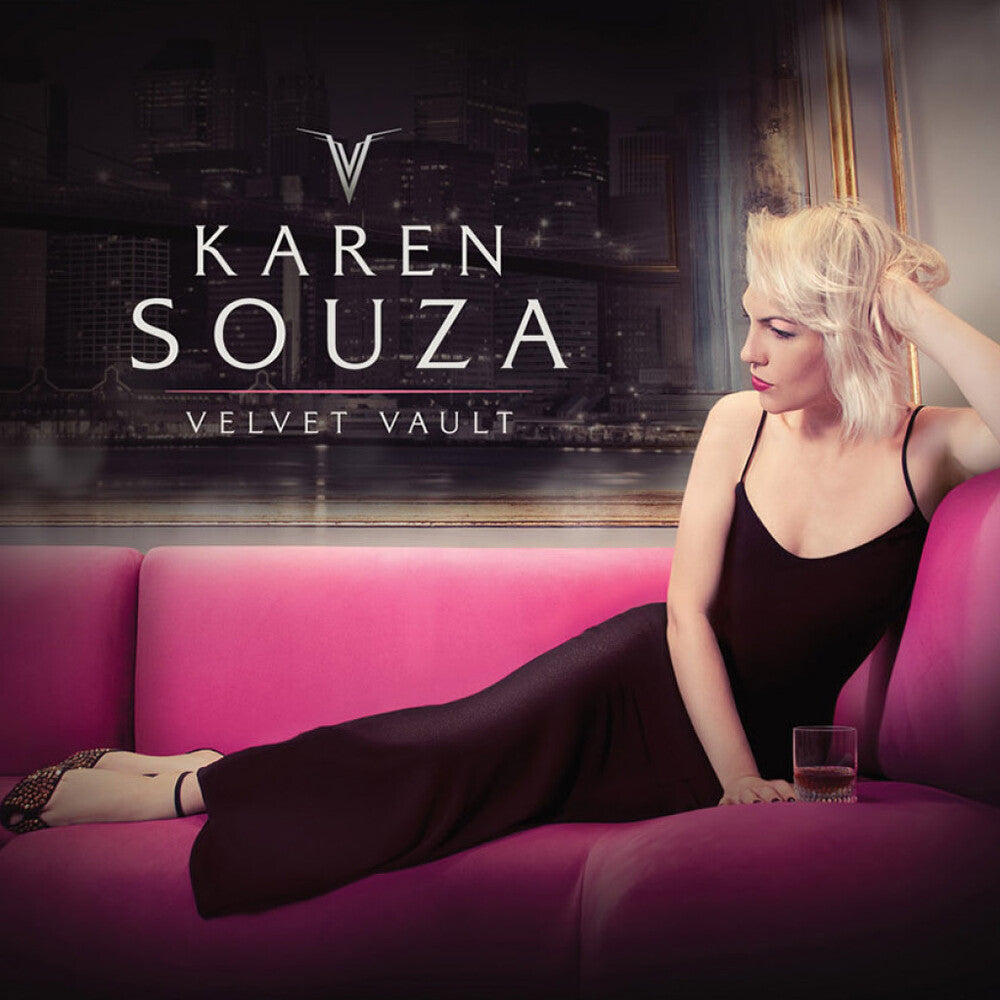 Karen Souza- Velvet Vault [Clear Vinyl] (Gate) (Ger) { VINYL LP }